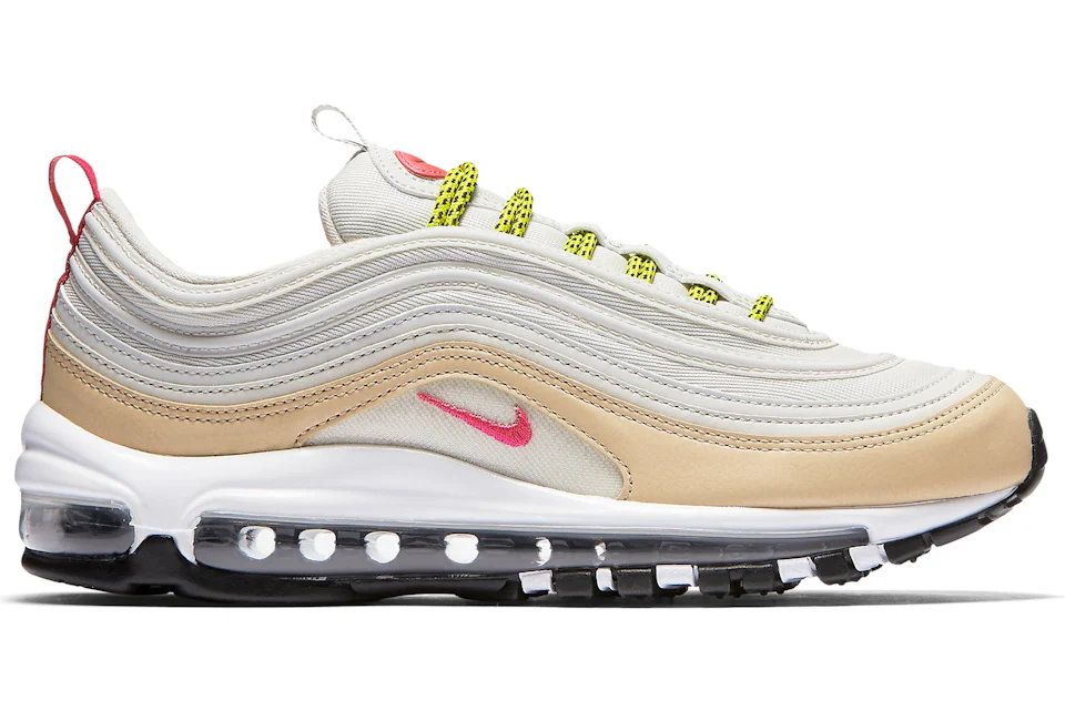Nike Air Max 97 Light Bone Deadly Pink Women s