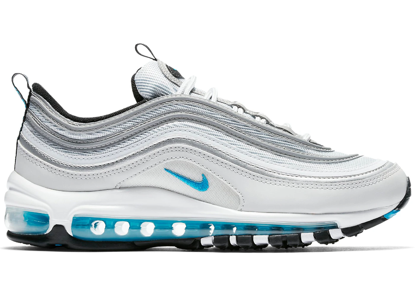 Air max 97 silver 2025 bullet blue