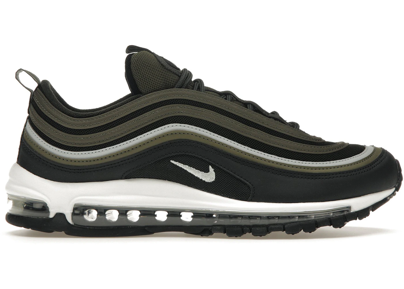 Mens Nike Nike Air Max 90 97 Army Green Nike Air Max 97 Medium