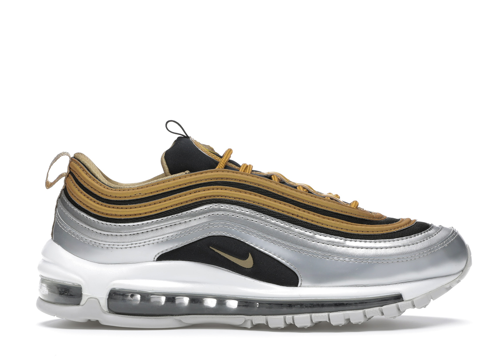 silver and gold air max