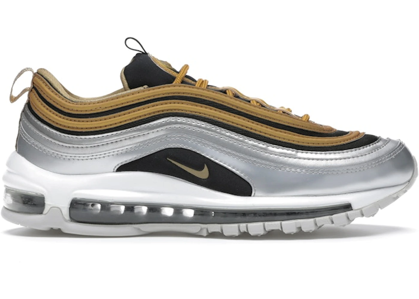 Nike Air Max 97 Metallic Gold Black (Women's) AQ4137-700 US