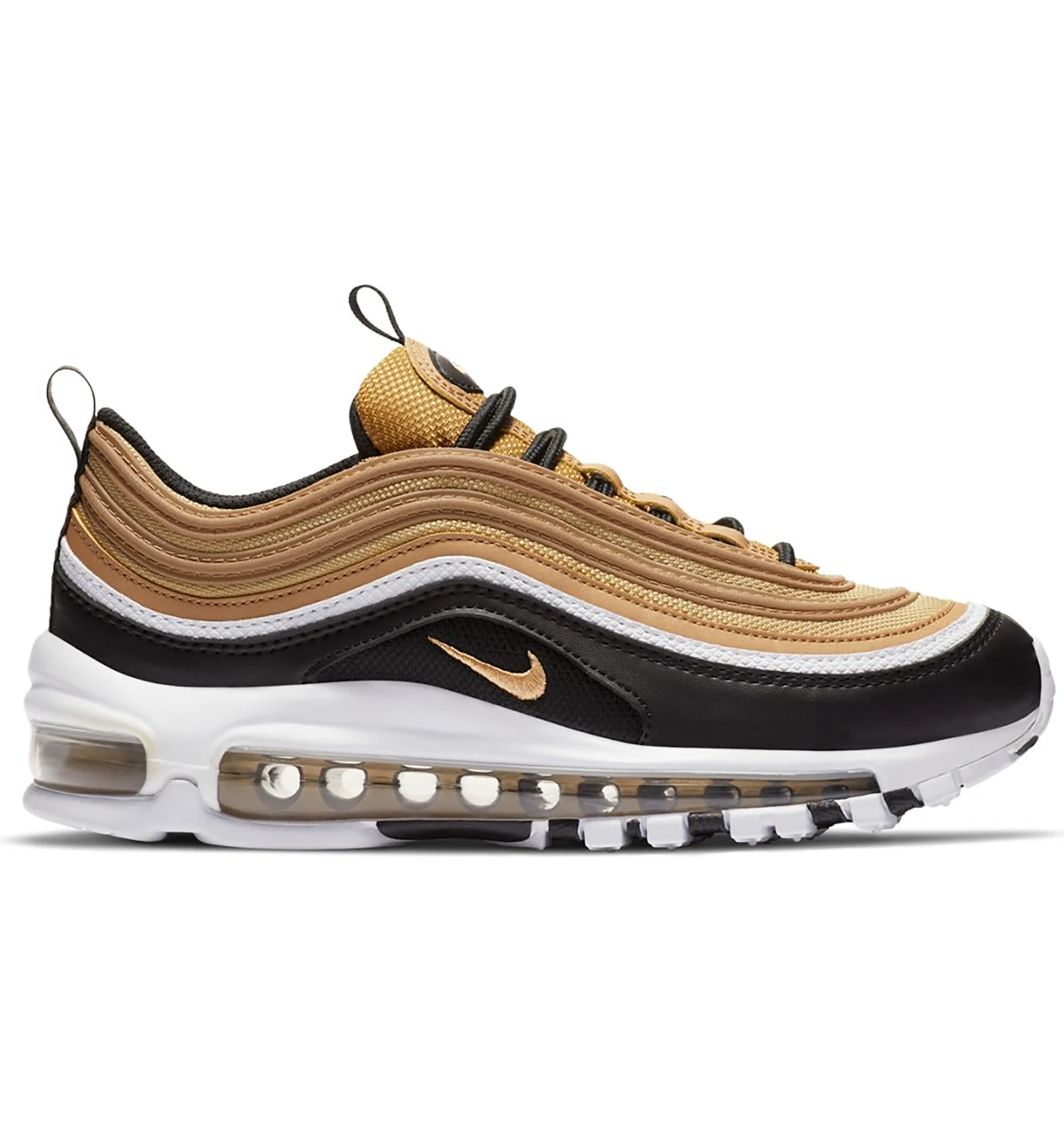 Air max 97 top white and gold