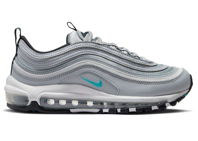 Nike Air Max 97 SE Wolf Grey Teal Nebula (Women's) Men's - FJ1883