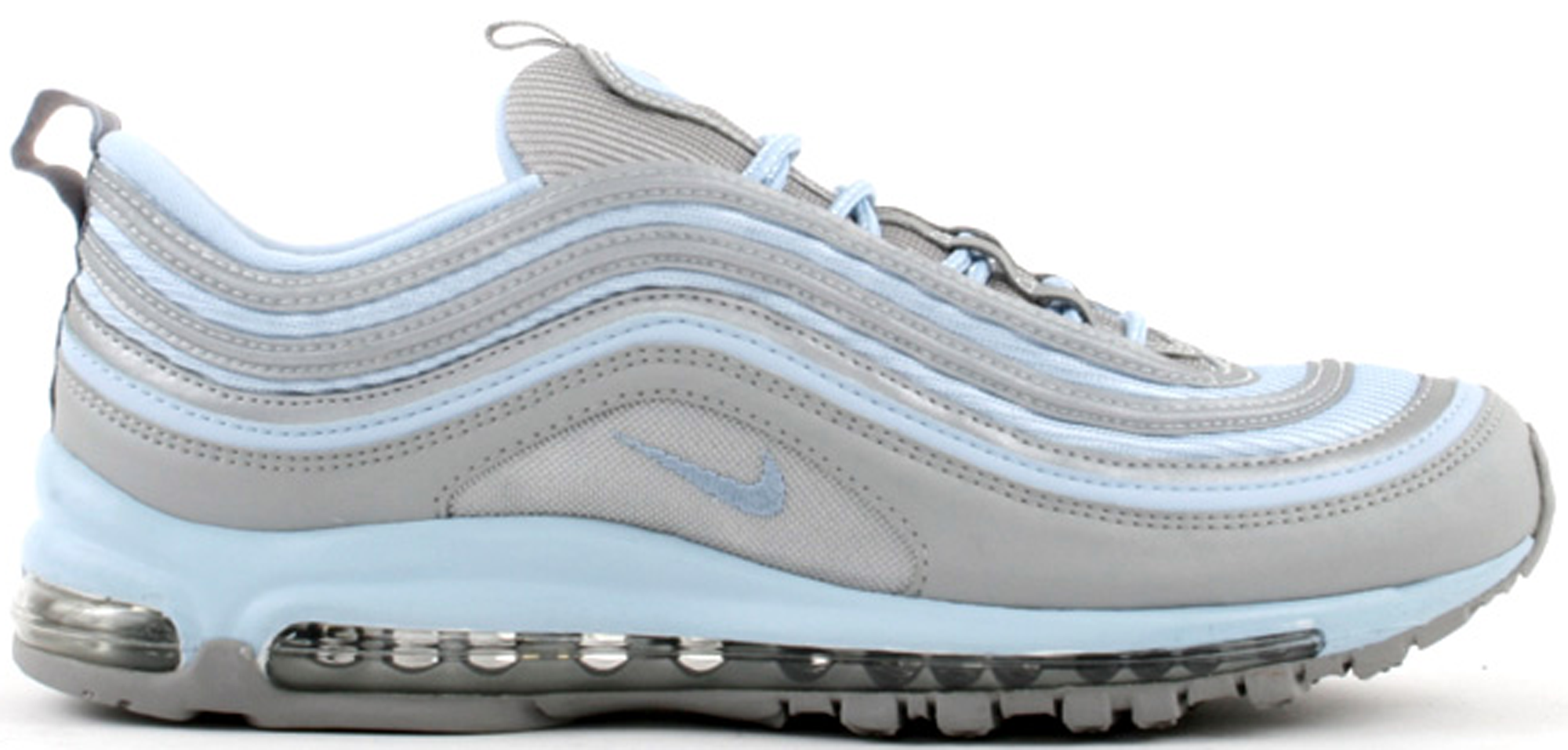 blue and silver air max