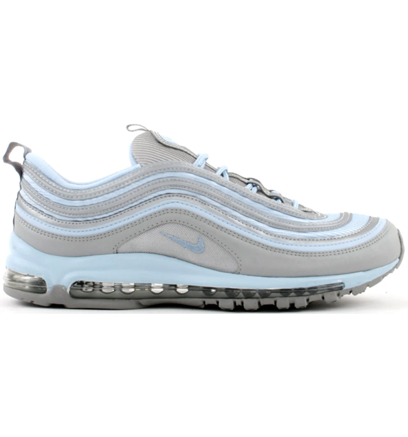 Nike Air Max 97 Metallic Silver Ice Blue Women s 605173 041 US