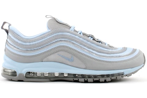 Nike Footwear Silver And Blue Air Max 97 Nike Air Max 97 Pure
