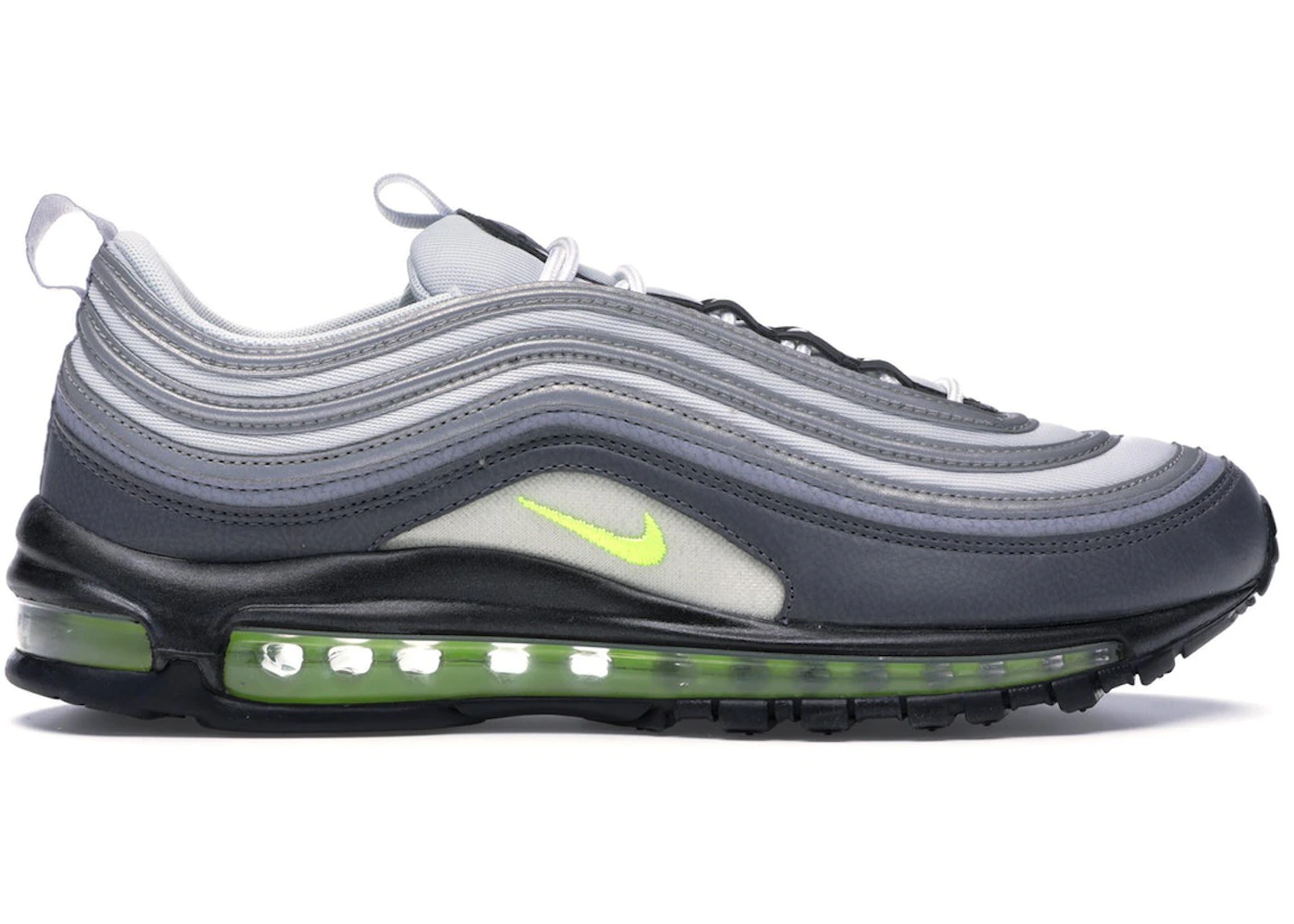 Air max top 97 navy neon
