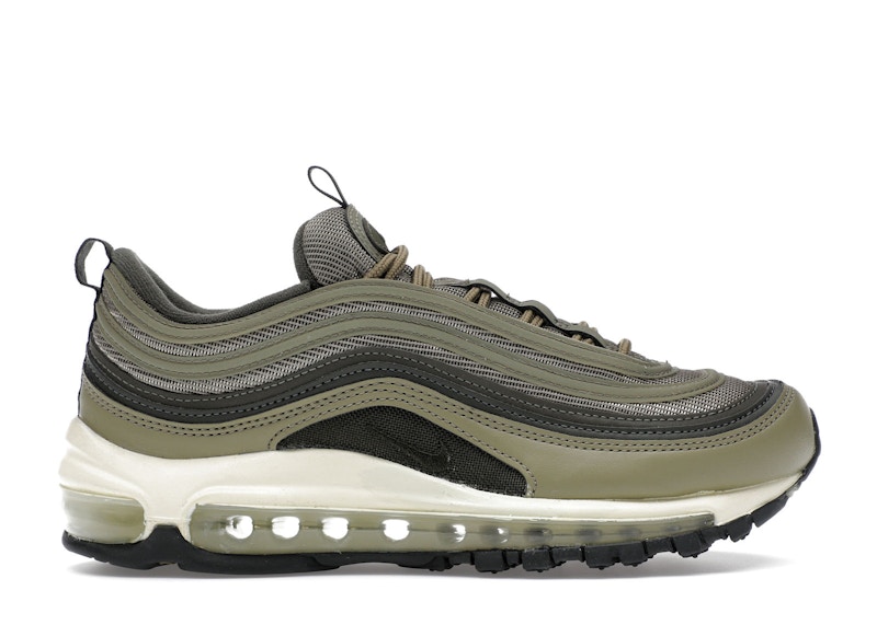 Pre-owned Nike Air Max 97 (women's) Sneakers In Neutral Olive/sequoia In Green