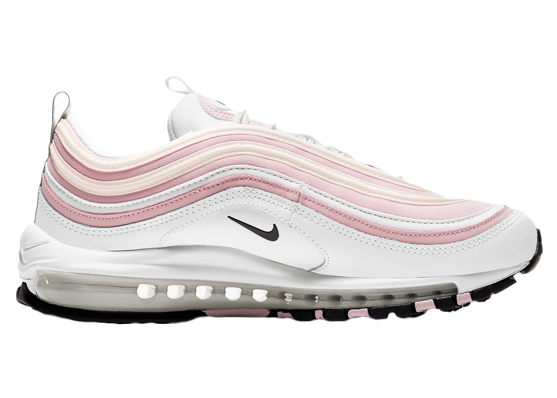 Nike Air Max 97 Womens Running Shoe (Pink/White)