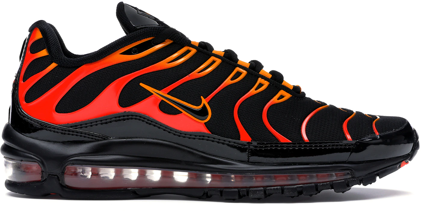 Nike Air Max 97 Plus Black Shock Orange -