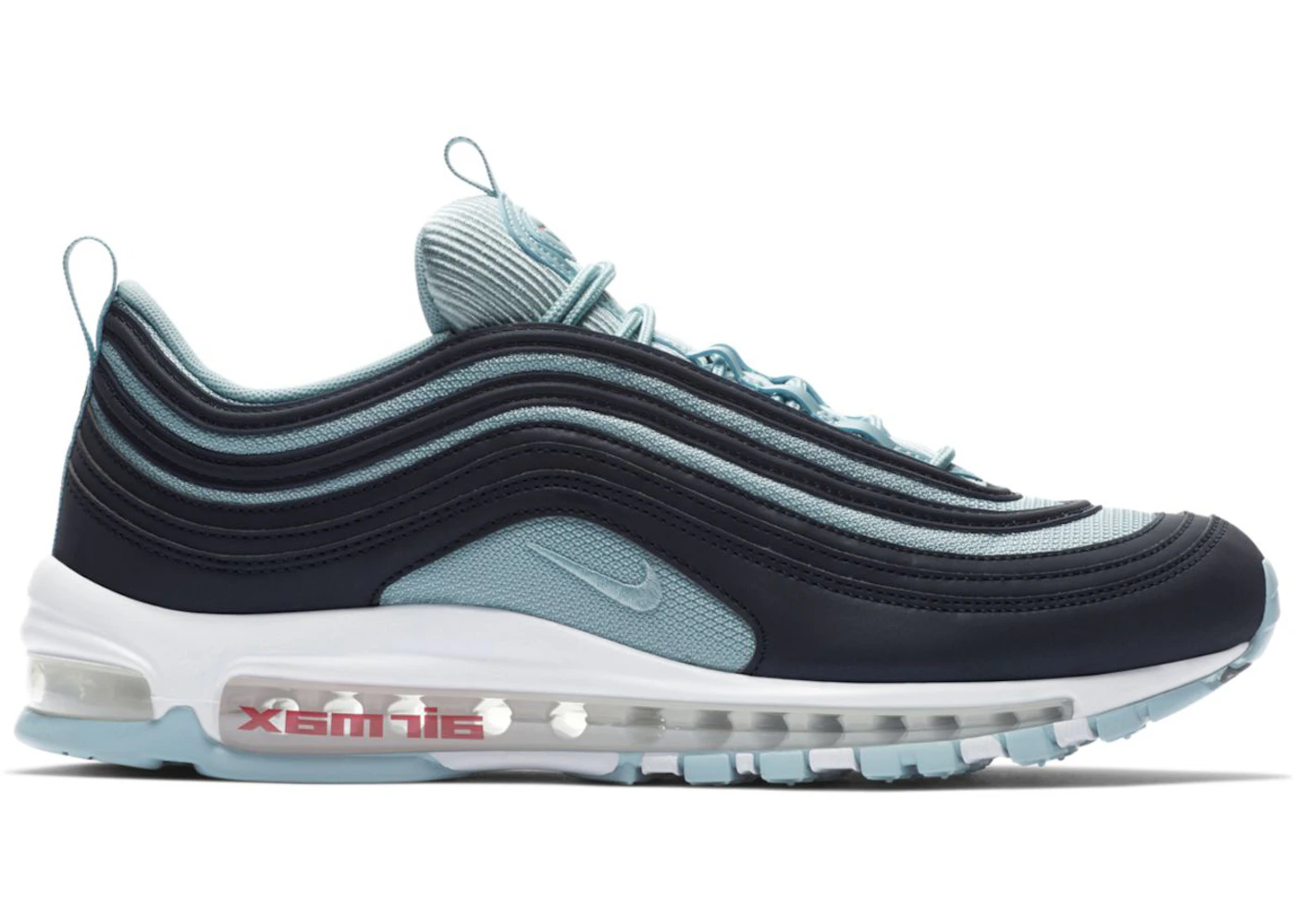 Nike air max 97 trainers ocean bliss white pure platinum Clearance