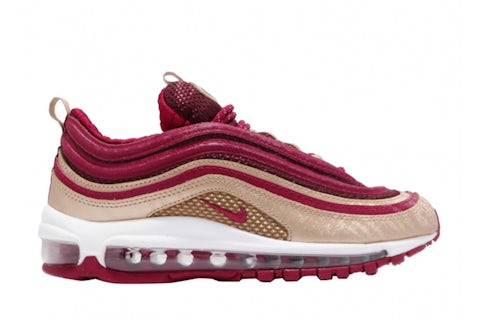 Discount Nike Burgundy And Gold Air Max Burgundy Crush Nike Air