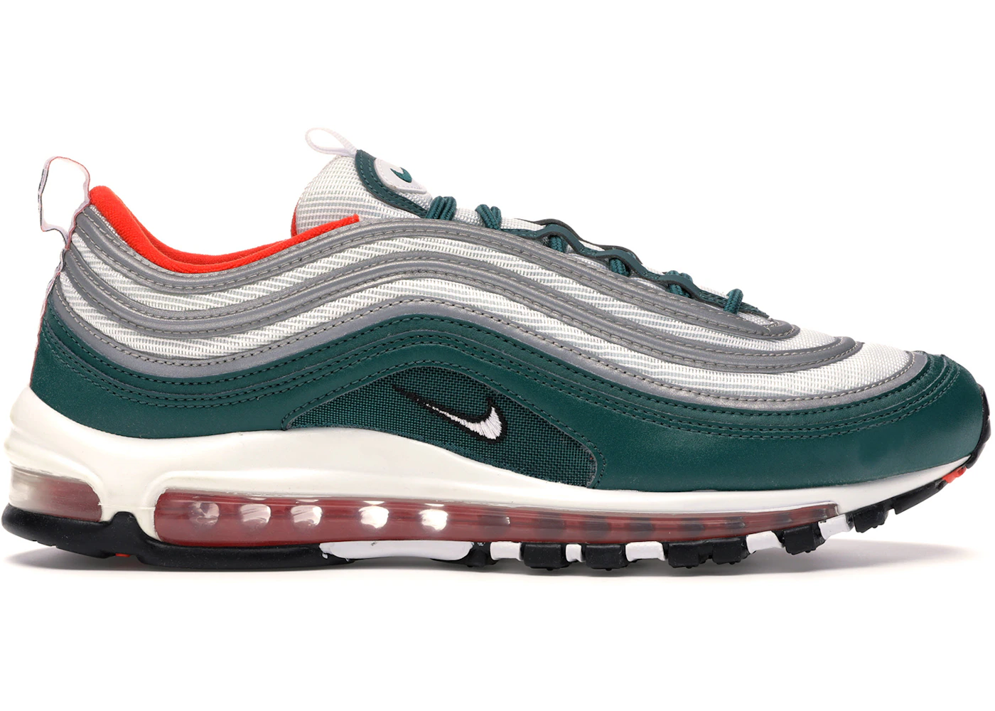 Nike air max 97 rainforest white team orange Clearance