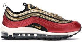 Nike Air Max 97 Red Gold Sequin (W)