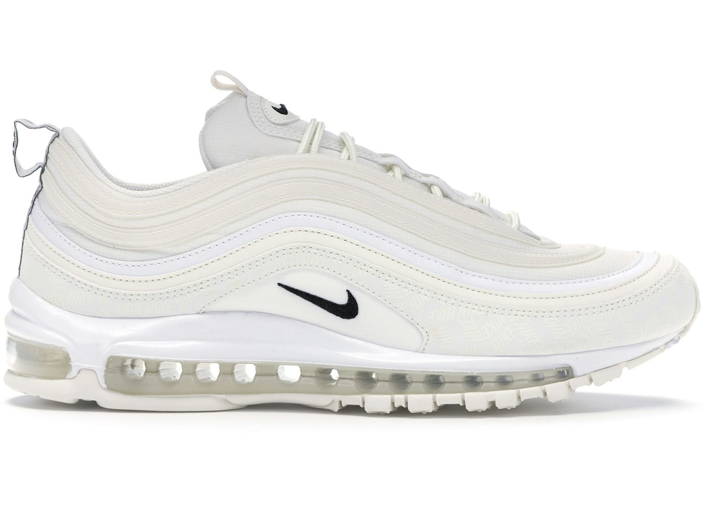 Nike Air Max 97 Reflective Logo Cream Ar4259 100 Nike Air Max 97 Reflective Logo Cream Ar4259 100
