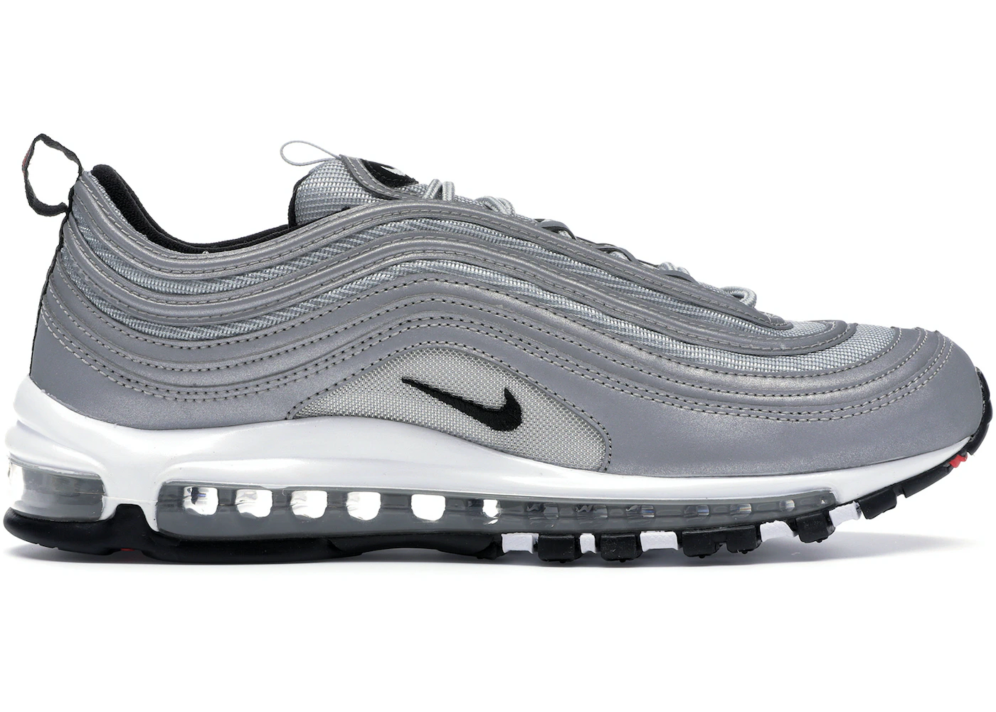 Counting insects mimic nickel Nike Air Max 97 Reflective Silver - 312834-007