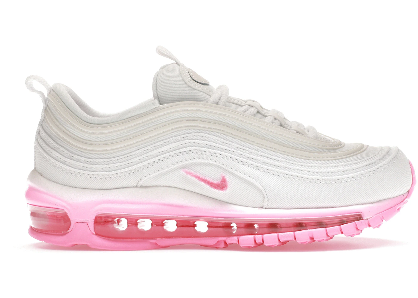 Womens nike air max 97 white and pink Clearance