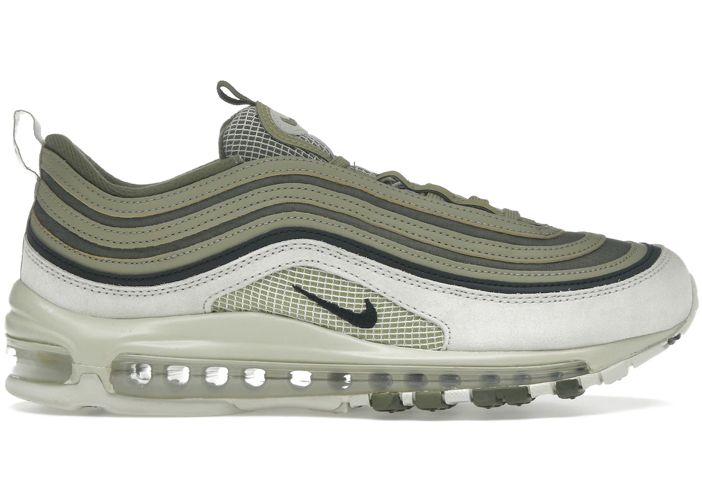 Olive Sneaker Nike 97 Nike Air Max 97 SE Light Bone Medium Olive