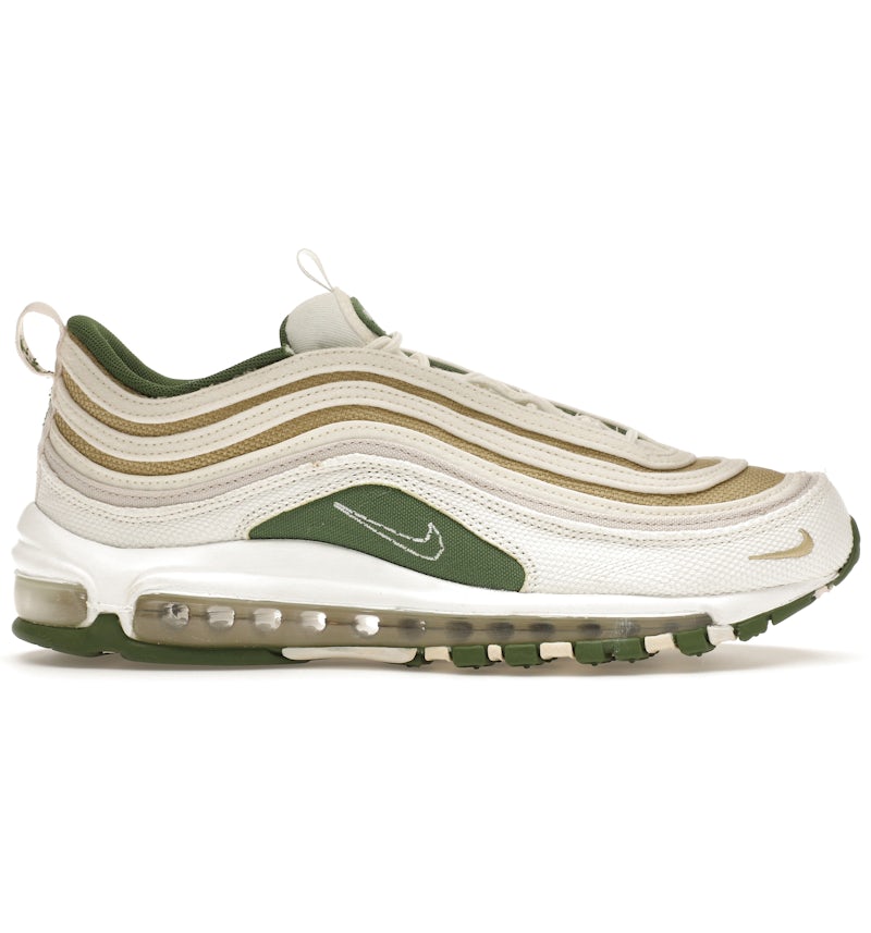 Nike Footwear Air Max 97 White And Pine Green Women's Shoes Nike W
