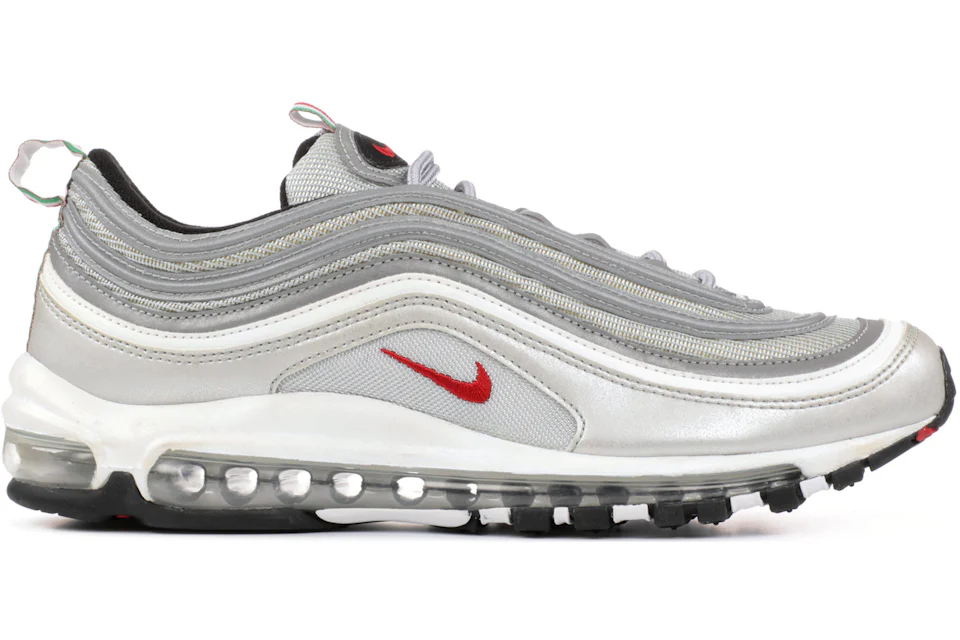 Nike silver 97 gucci best sale