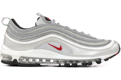 Nike Air Max 97 Silver Bullet Italy Men s 884421 001i US