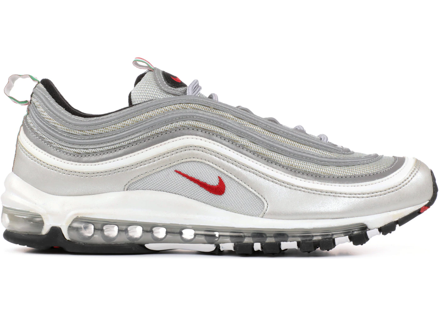 Nike Air Max 97 Silver Bullet Italy Men s 884421 001i US