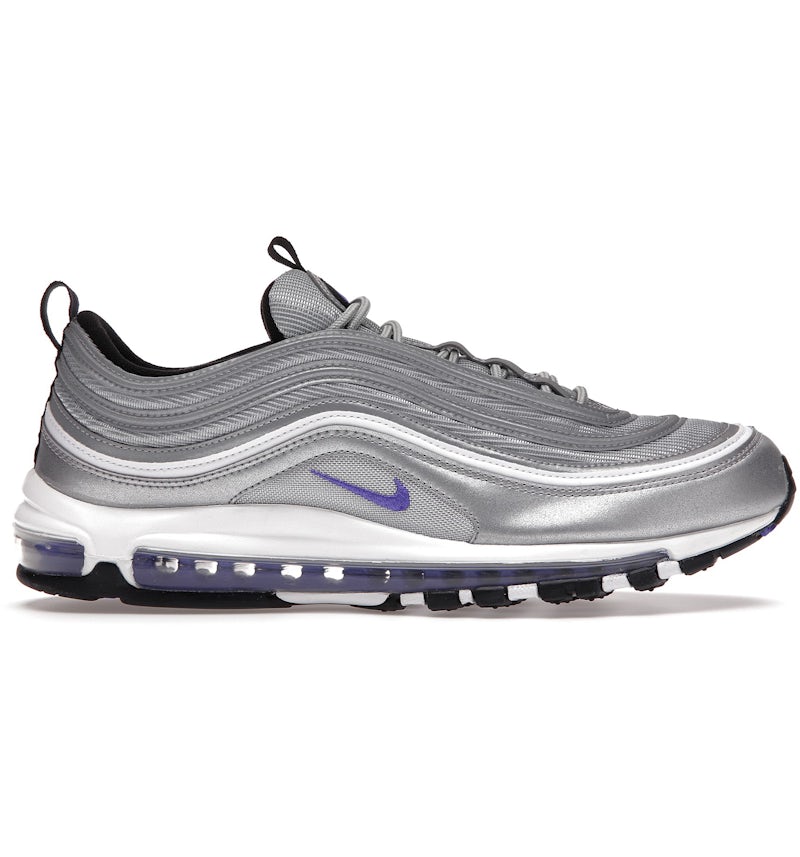 Nike Air Max 97 en plateado y violeta Hombre DJ0717-001 US
