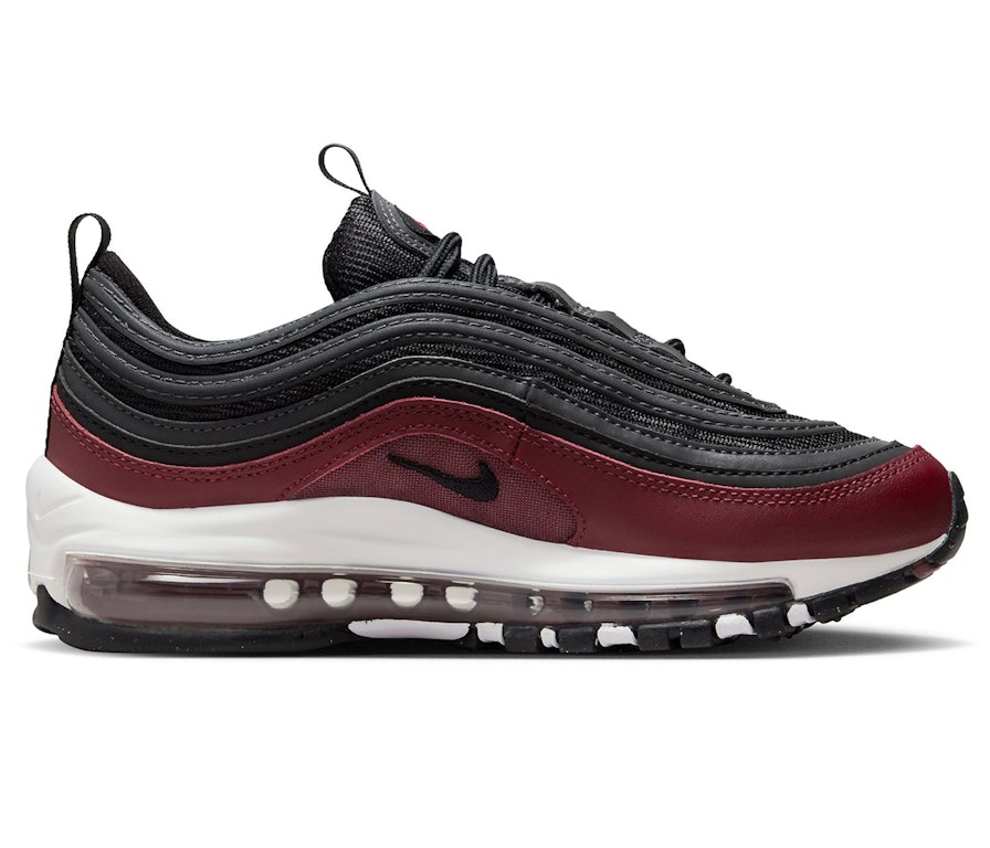 Pre-owned Nike Air Max 97 Team Red Anthracite (gs) In Team Red/anthracite/summit White