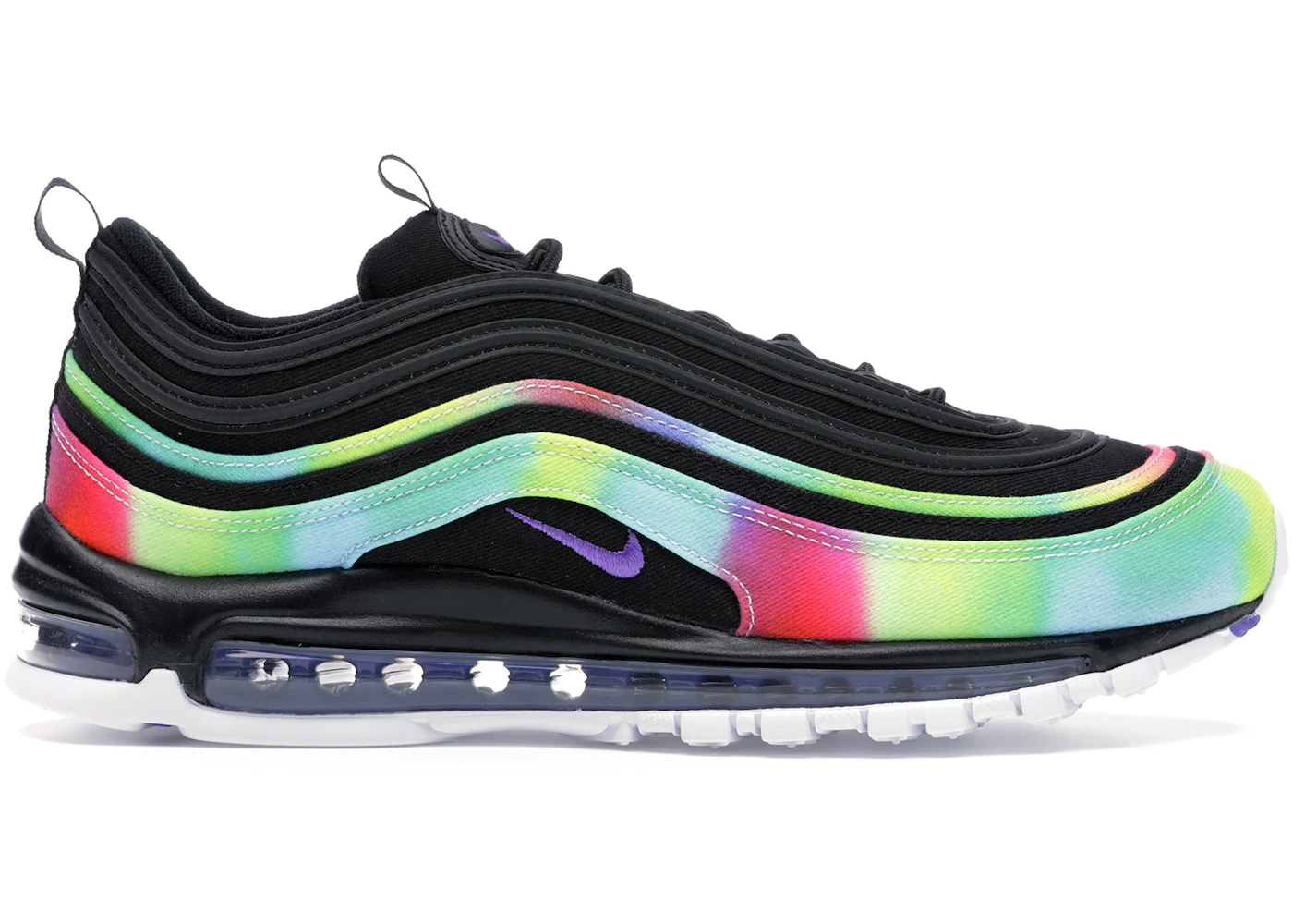 Nike Air Max 97 Tie Dye Black Men's CK0841-001 US