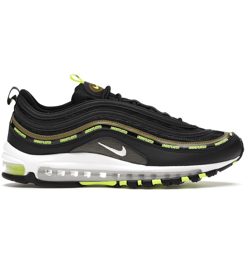 Nike Air Max 97 Undefeated Black Volt Men's DC4830-001 US