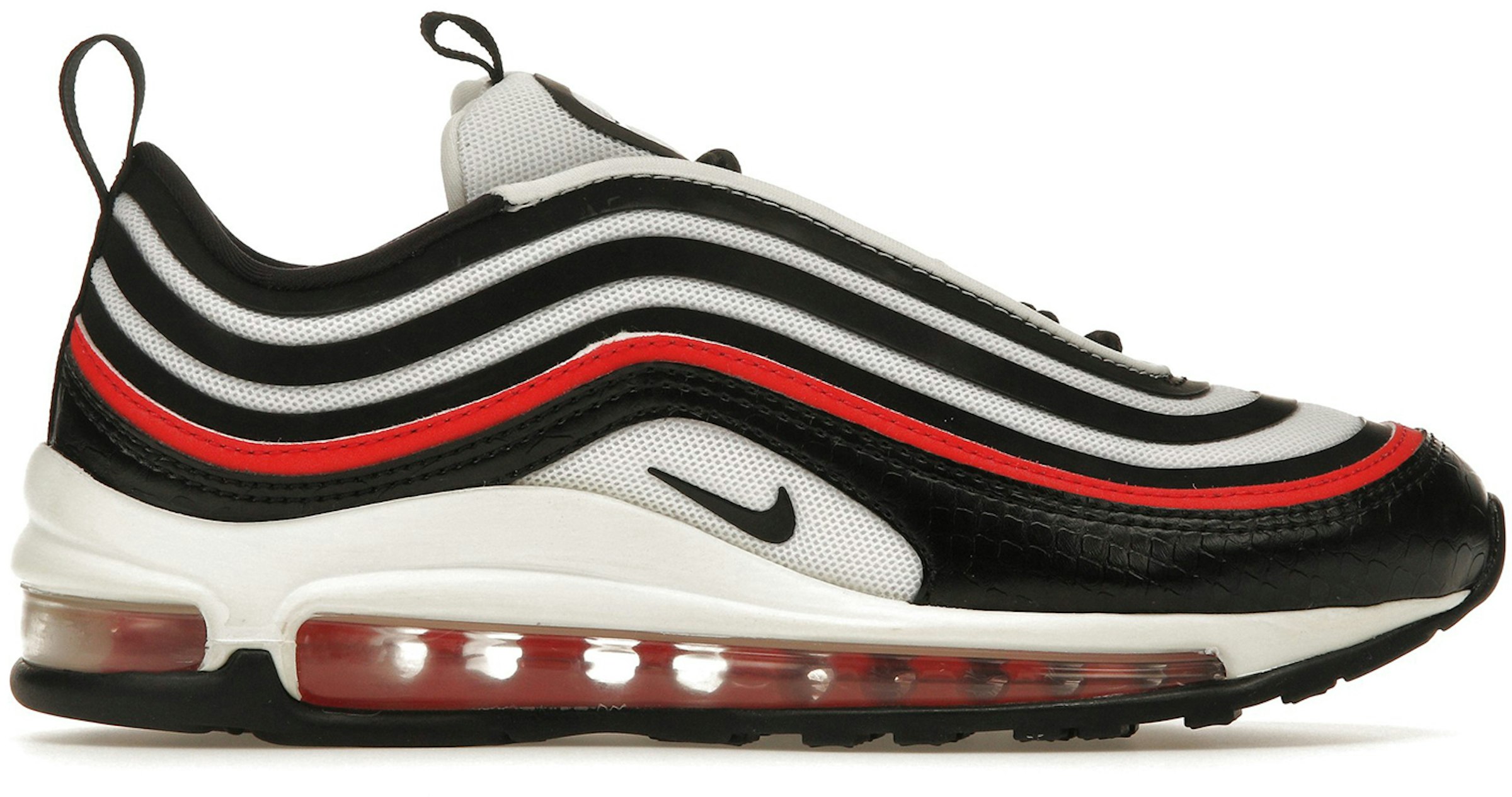 nyse Fritagelse Han Nike Air Max 97 Ultra 17 Black White Habanero Red (Women's) - AH6806-005 -  US