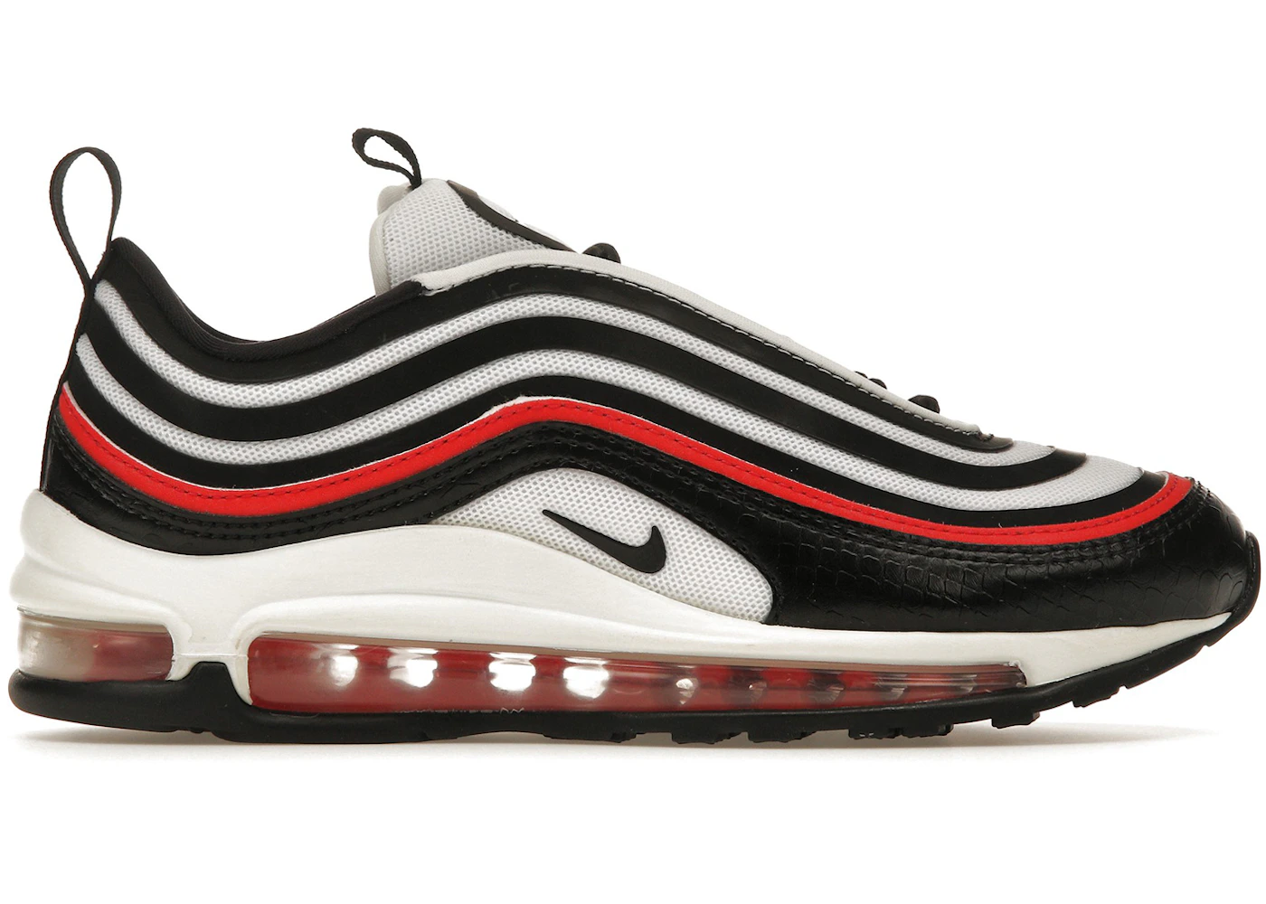 Nike air max 97 ultra red and white Clearance