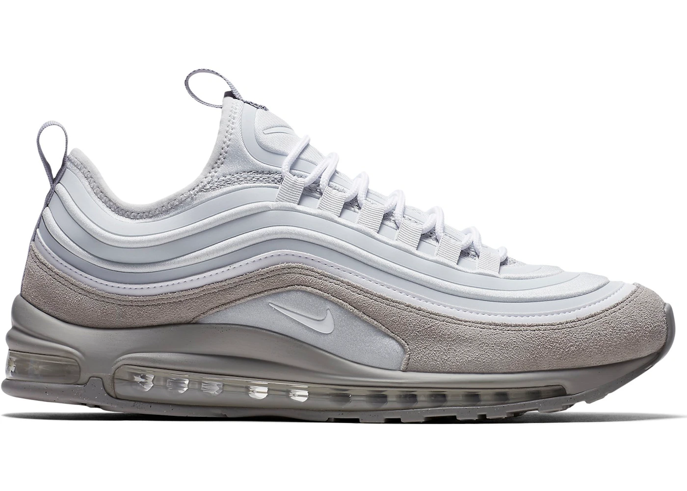 Nike air max 97 ultra white/pure platinum-wolf grey best sale