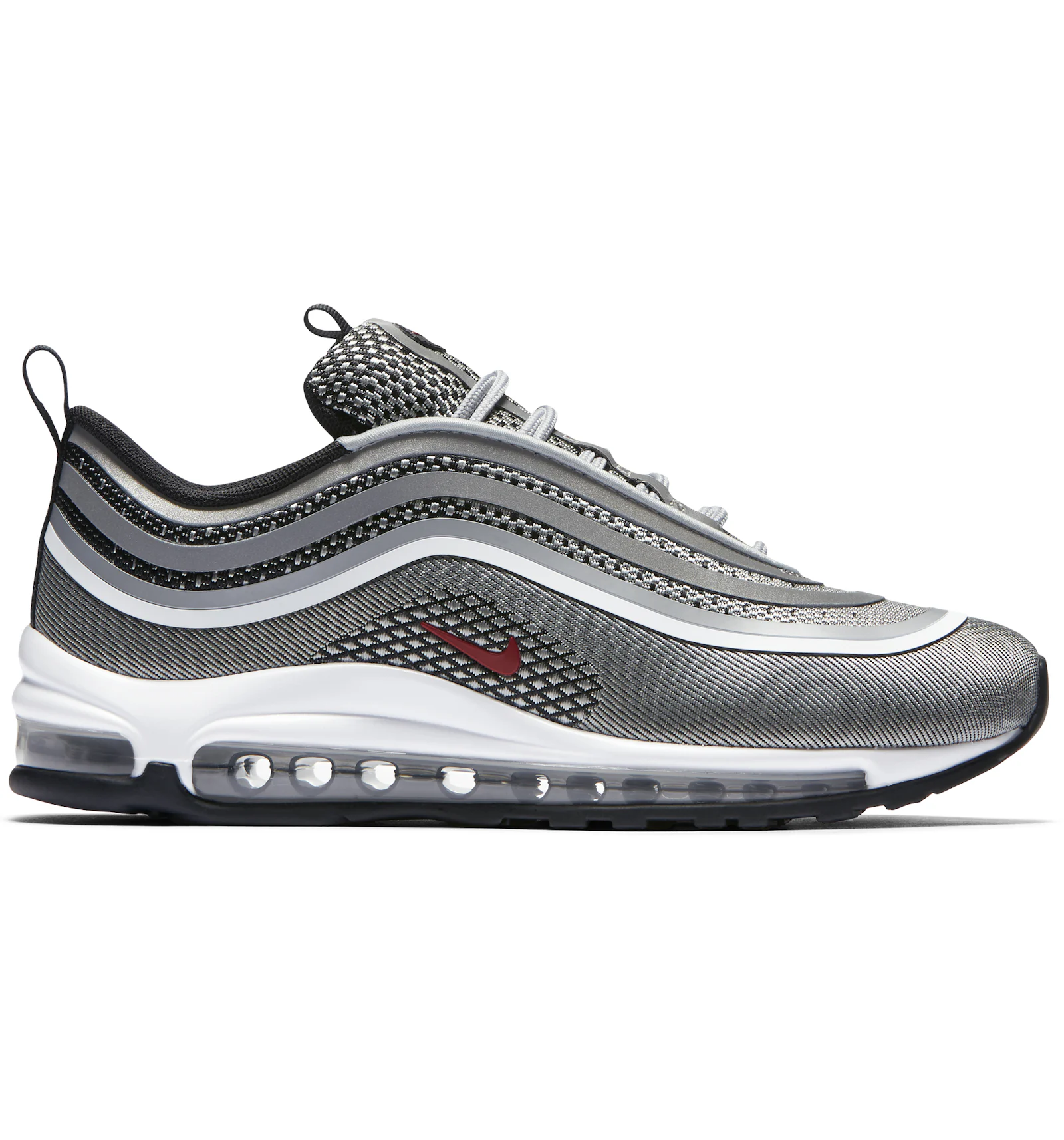 Air max 97 ultra hot sale 17 black white habanero red
