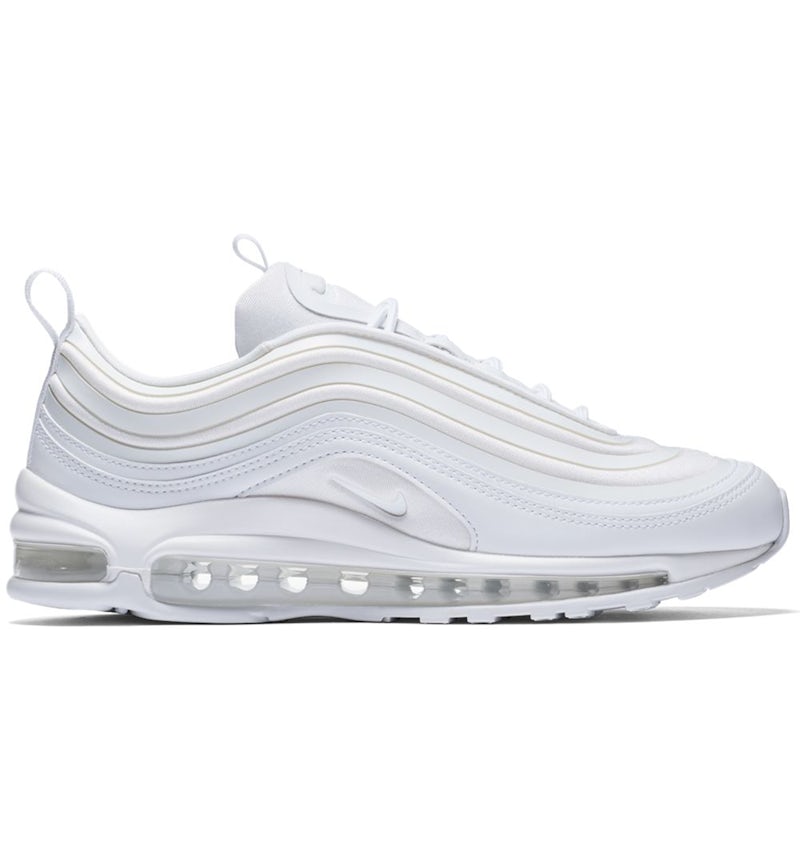 Nike Air Max 97 Ultra 17 Triple White Women s 917704 103 US