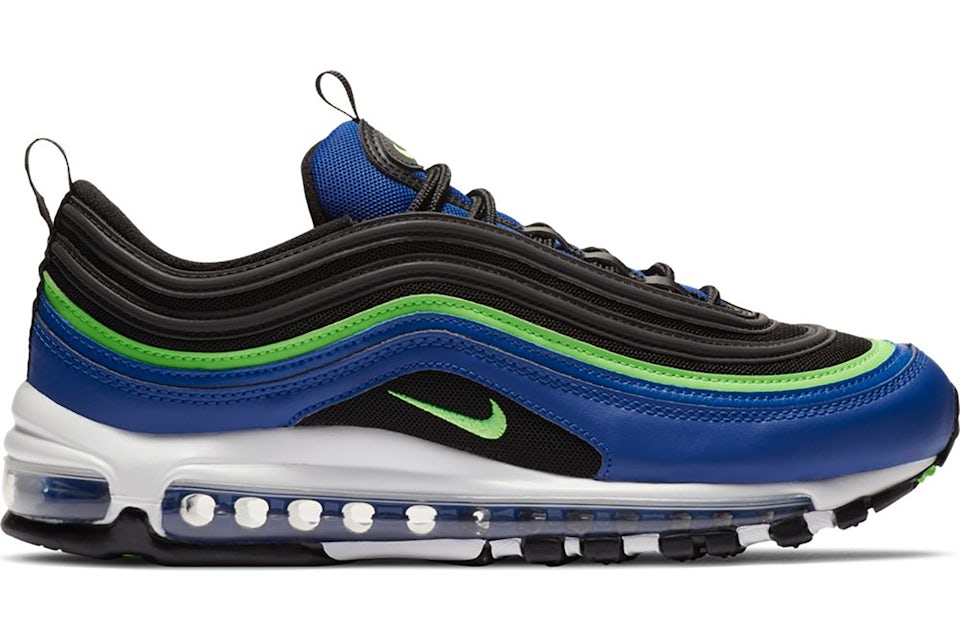 Green and purple air max 97 Clearance