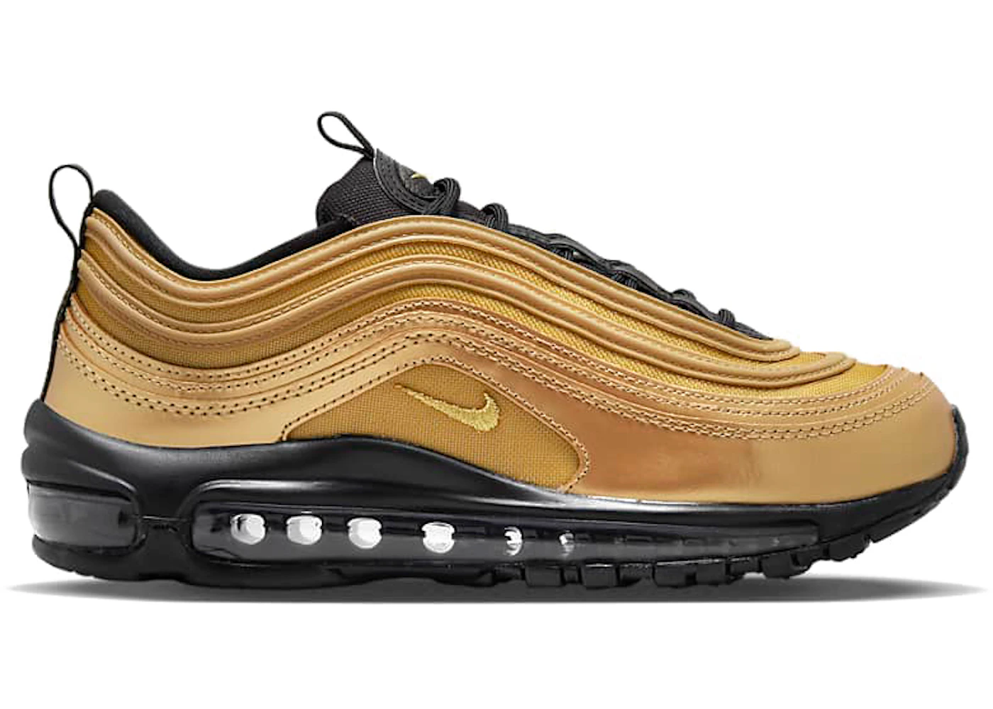 Nike Air Max 97 Wheat Gold Black (Women's) - DX0137-700 - US