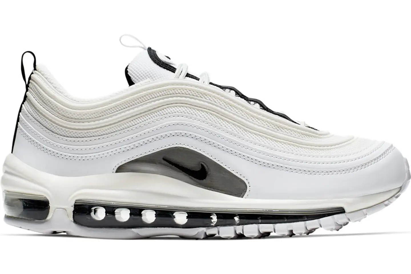 Nike Air Max 97 White Black Silver (Women's) - 921733-103 - US
