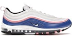 Nike Air Max 97 Blanc Jeu Royal Rose Regard