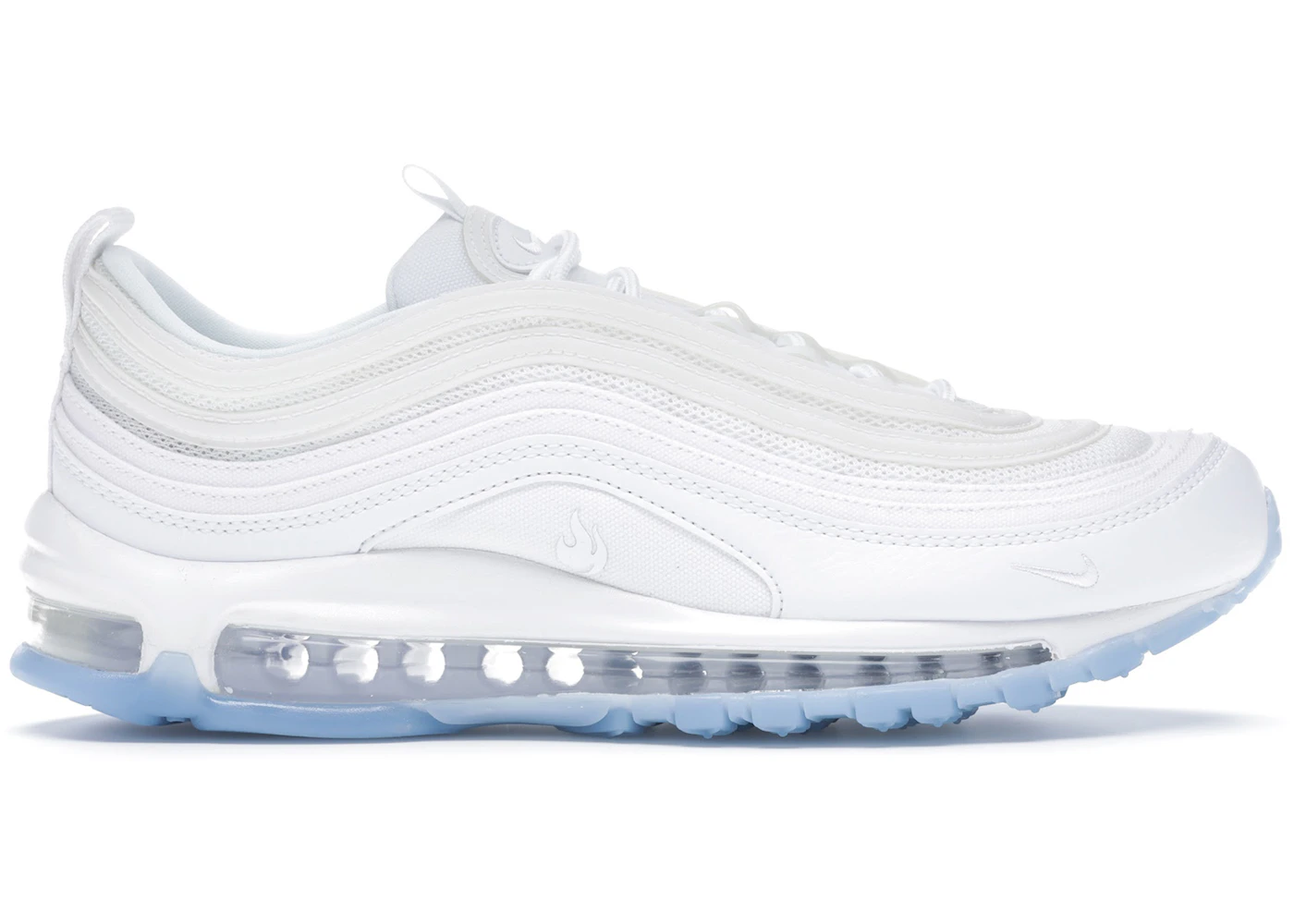 Nike all white 97s Outlet