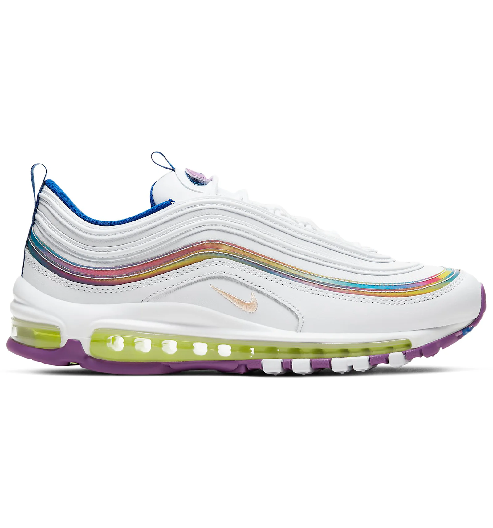 Air max top 97 white iridescent