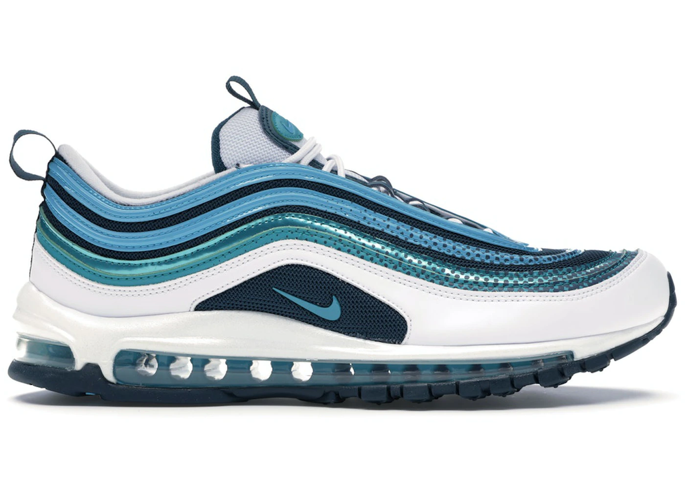 Nike Air Max 97 White Nightshade Spirit Teal Men's - AQ4126-100 - US