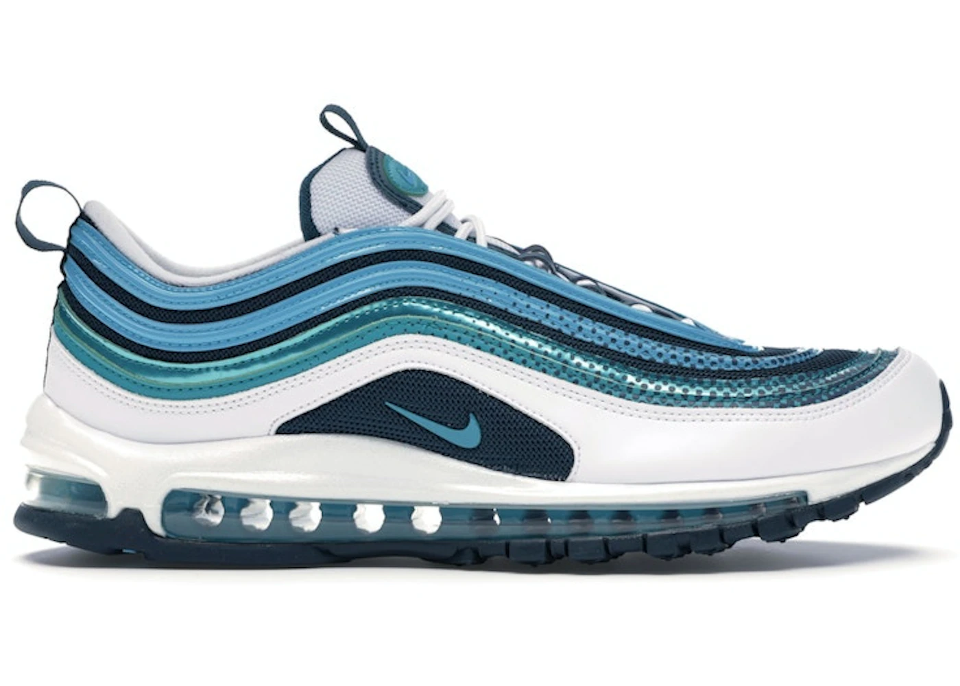 Sepatu Nike Air Max 97 White Ice White Geode Teal Air Max 97 Teal