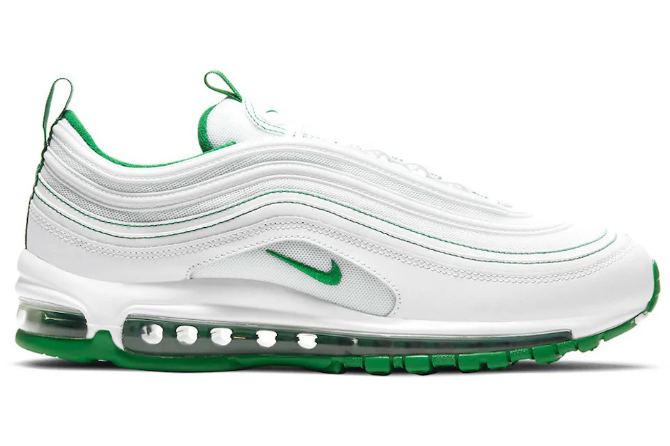 Air max 97 white and best sale green