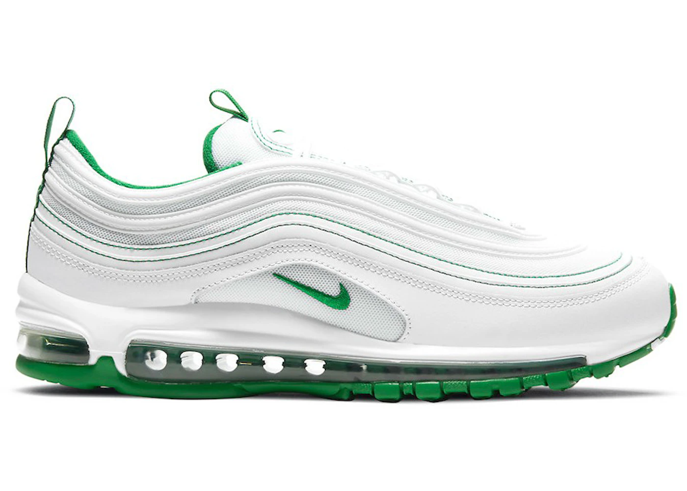 Nike Air Max 97 White Pine Green Men's - DH0271-100 - US