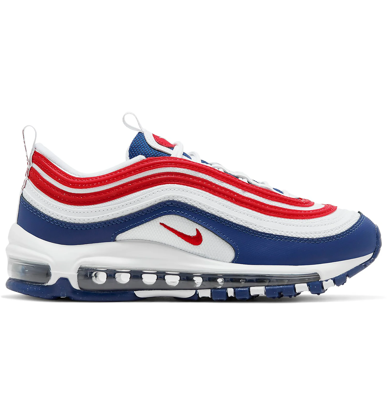 Nike air max 97 blue red and white hotsell