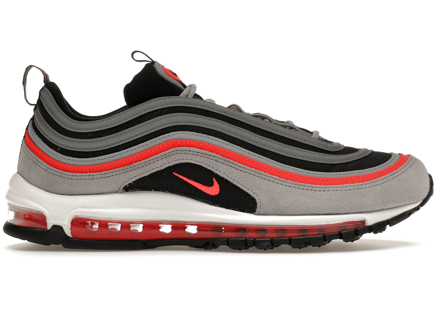 Nike Air Max 97 Wolf Grey Radiant Red Men's DB4611-002 US