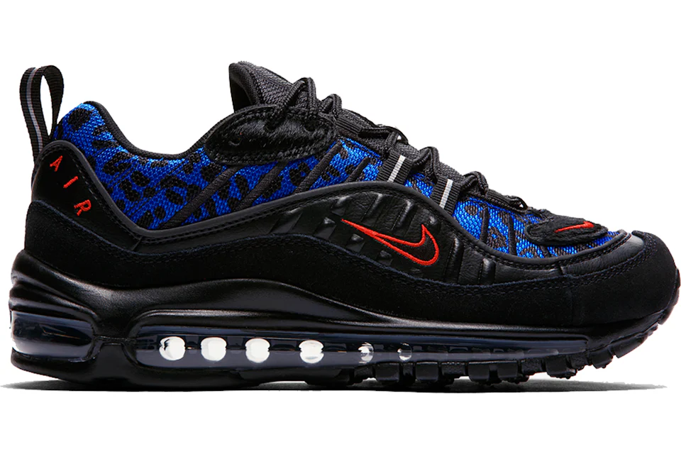 Nike Air Max 98 Black Leopard Women s