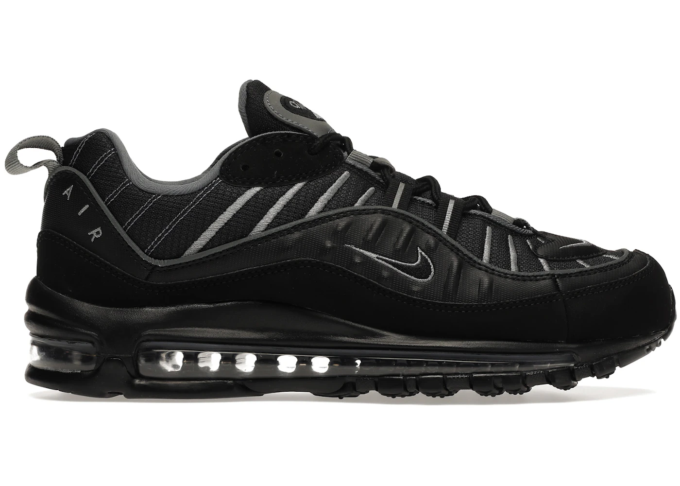Nike air max 98 black white Clearance
