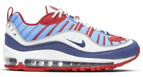ナイキ ウィメンズ エアマックス 98 "ブルー レッド ホワイト" Nike Air Max 98 "Blue Red White (Women's)" 